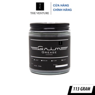 Sáp vuốt tóc grim grease dark cream pomade chính hãng - 113 gram