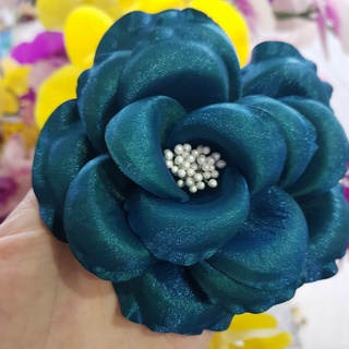 Sỉ hoa cài áo váy - hoa voan cài áo snag trọng