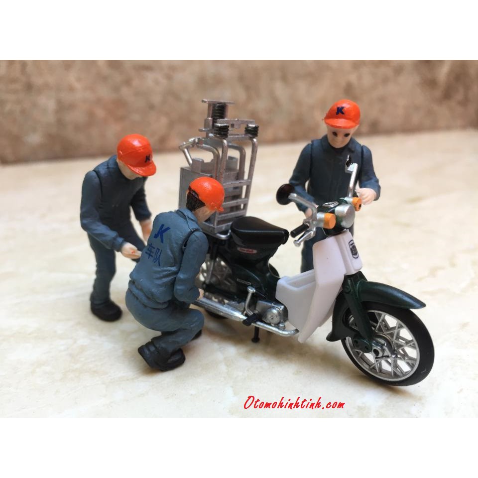 Mô hình xe Mô tô HONDA Super Cub 86 50 1:32