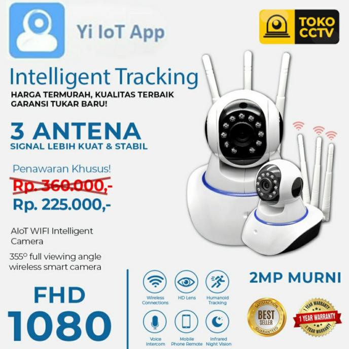 Camera Ip Wifi Không Dây Xiaomi Yi Iot 1080p