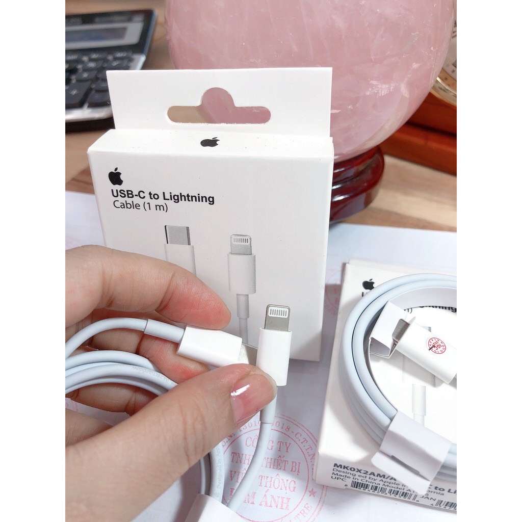 { Chính hãng} Dây sạc nhanh I13 Pro Max PD 20W, chuôi cắm L , Hàng Chính Hãng