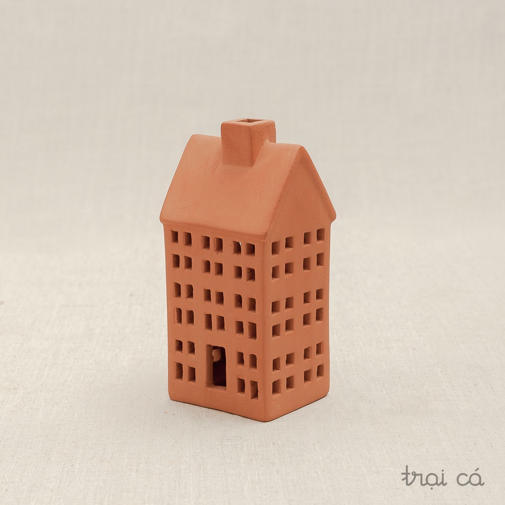 Ngôi Nhà Trang Trí Đất Nung xinh xắn TRẠI CÁ HOME