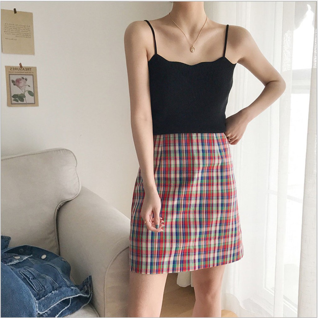 Áo dây mùa hè co giãn thoải mái - Áo hai dây body cách điệu cá tính hàng nhập cao cấp | BigBuy360 - bigbuy360.vn