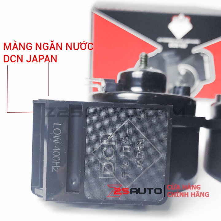 Còi sên ô tô chống nước DCN Nhật Bản 12V bảo hành 1 năm 1 đổi 1