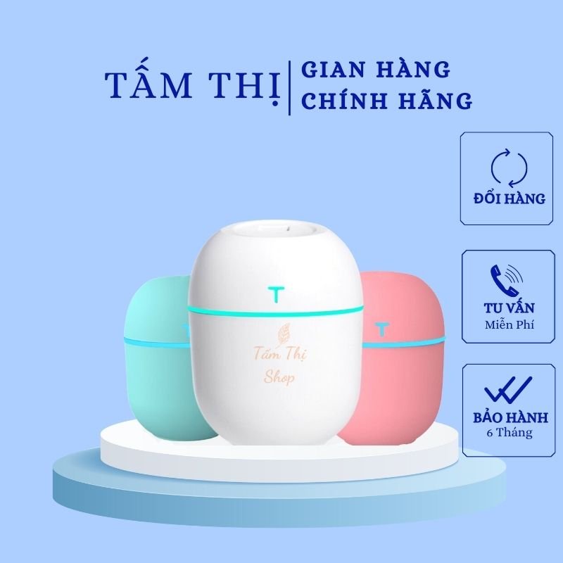 Máy Xông Tinh Dầu Mini Humidifier Cho Phòng Ngủ Và Trên ô tô Máy Khuếch Tán Tinh Dầu Phun Sương Tỏa Hương Xua Đuổi Muỗi