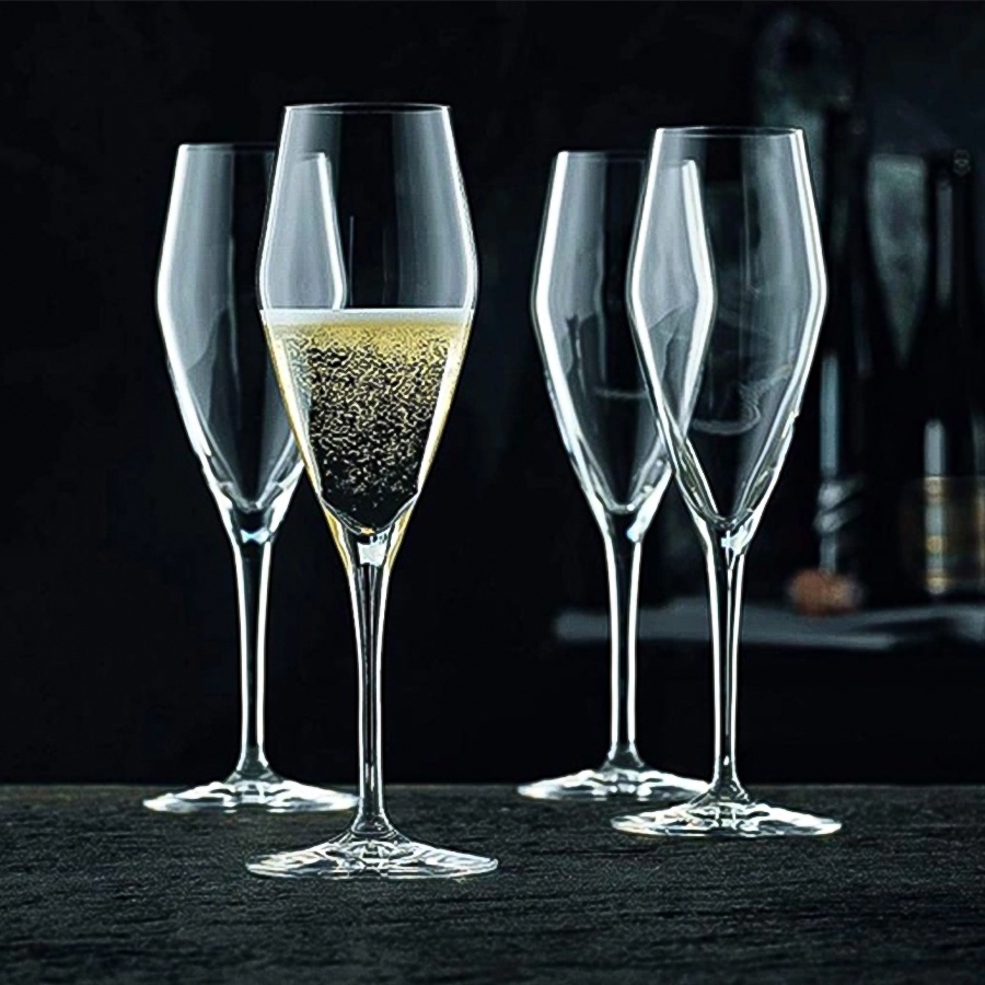 Set ly champange Nachtmann ViNova 98075 CHAMPAGNER 4 chiếc [Pha lê cao cấp]