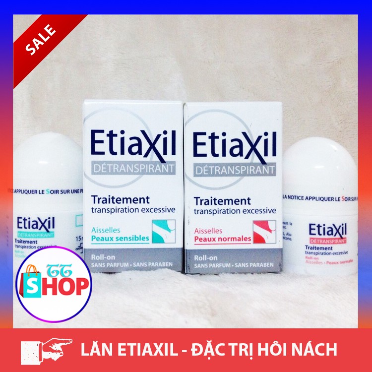 [Mã COS2704 giảm 8% đơn 250K] Lăn Khử Mùi Etiaxil Ngăn Ngừa Hôi Nách, giảm tiết mồ hôi 15ml TTShop