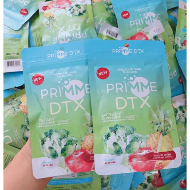 Detox Thái Lan Giảm Mỡ Bụng 60 Viên Giảm cân Detox Thái Lan