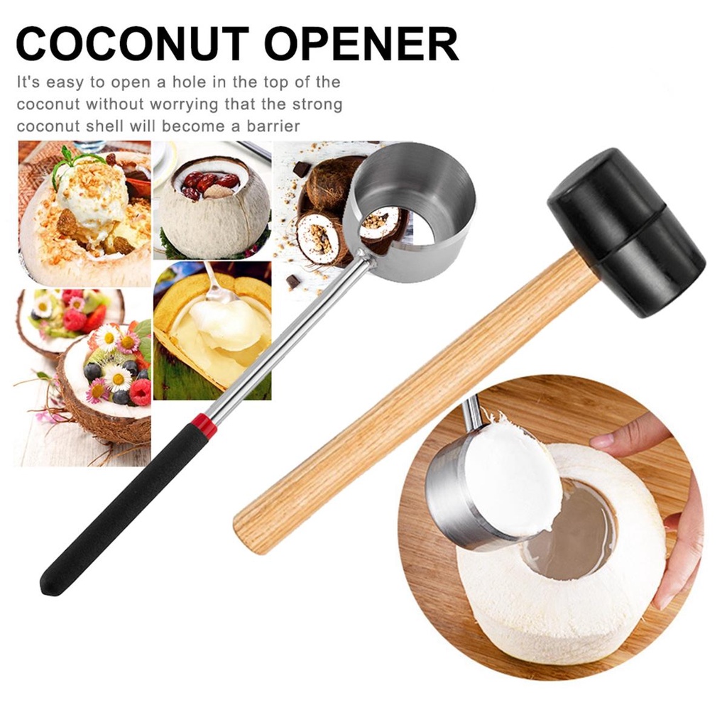 Dụng Cụ Mở Dừa Malcom Bằng Thép Không Gỉ