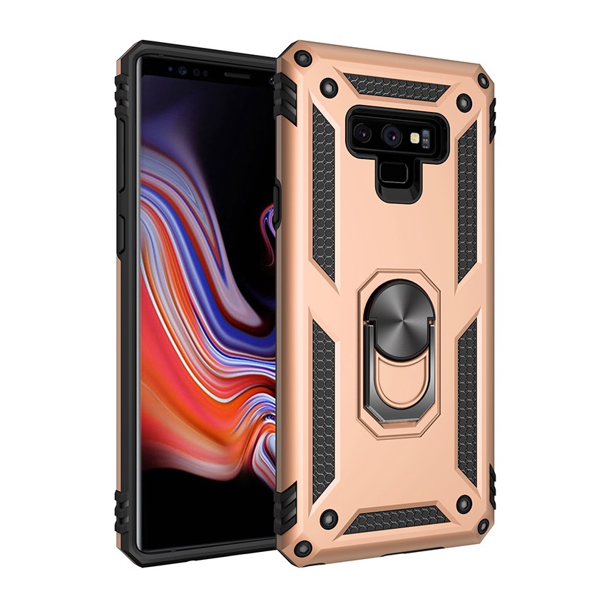 Ốp điện thoại có nhẫn đeo nam châm gắn xe hơi cho Samsung Galaxy S7 S8 S9 Plus / Note 8 Note 9