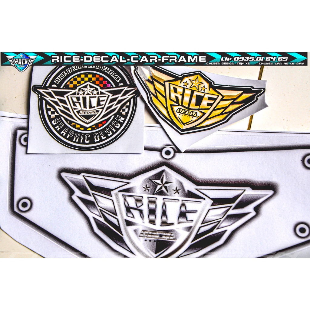 Tem Dán Hộp Đầu Sirius Trắng