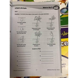 [Freeship]Bộ đẹp 5c - DAILY WARM-UPS SCIENCE