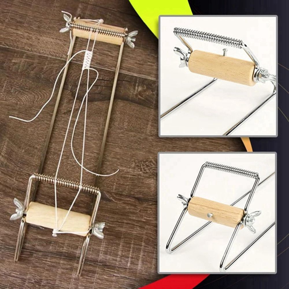 BARRY Stainless Steel Beads Knitter Craft Knitting Tool Weaving Beading  Loom Bracelet Creative Jewelry Handmade Gifts for Kids Round Bead Weaving Beading
