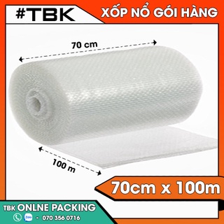 Bóng Xốp Nổ Bóng Khí Gói Hàng Màng Xốp Nổ Gói Hàng 15M Khổ 70CM