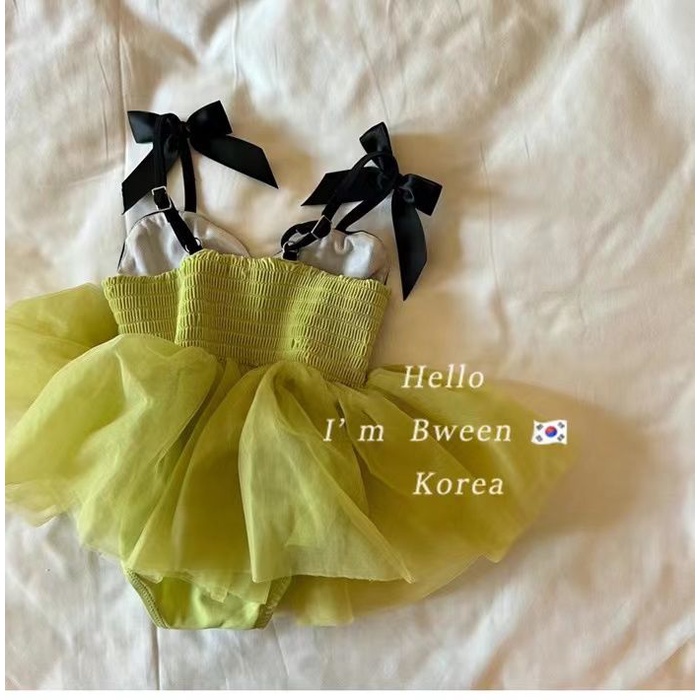 Bộ Đồ Bơi Một Mảnh Thời Trang Hàn Quốc Dành Cho Bé Gái 2022