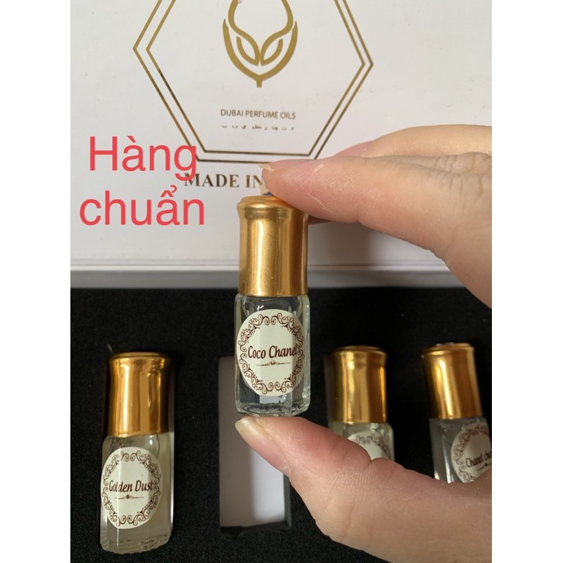 Set lăn tinh dầu nước hoa nhập khẩu Dubai