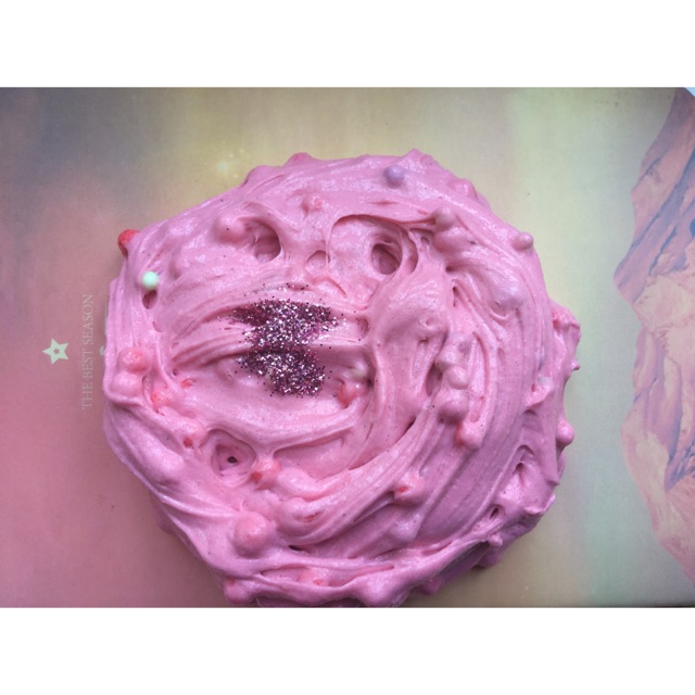 Slime cloud creme | strawberry chese cakes