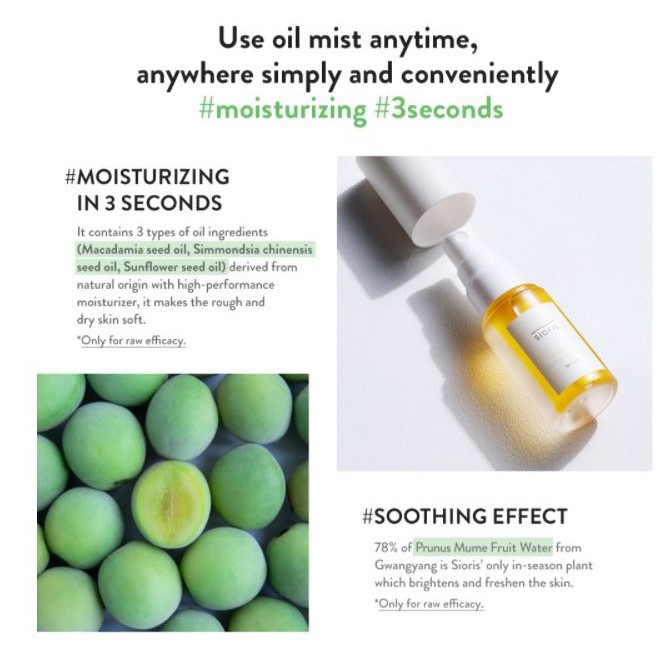 Xịt khoáng dưỡng ẩm 30ml/ 100ml Time Is Running Out