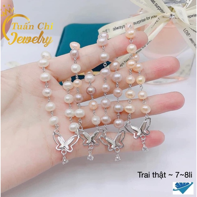 Lắc Tay Nữ Bạc Ta Kết Hợp Ngọc Sang Chảnh, Vòng Tay Bạc Nữ Mẫu Mới Nhất