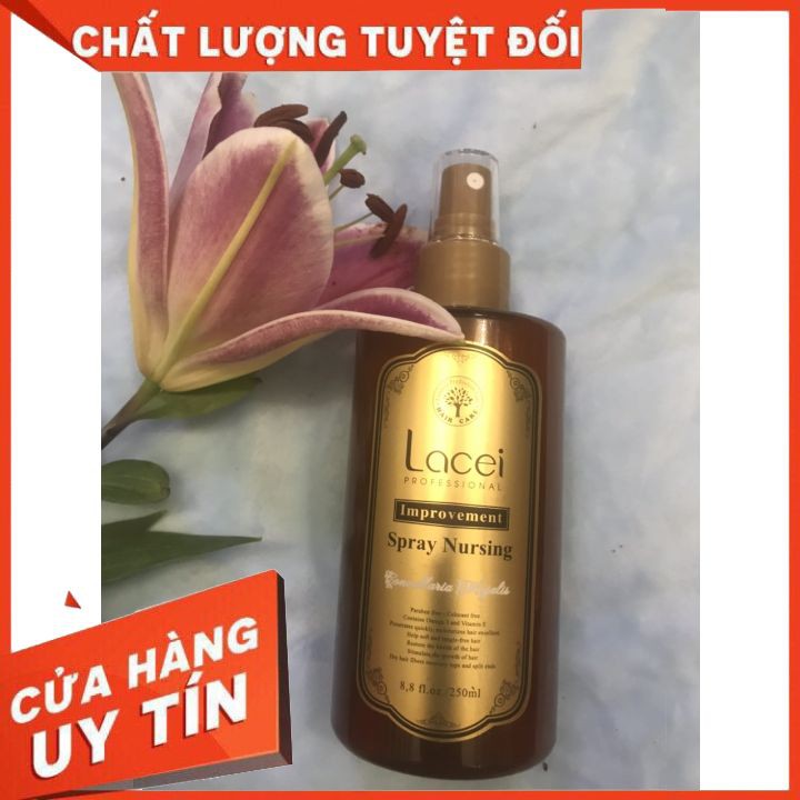 sữa dưỡng  xịt dưỡng tóc  nước dưỡng tóc LACEI + com bo  xịt hấp dầu + com bo goi xả hấp  xịt  tóc lacei na