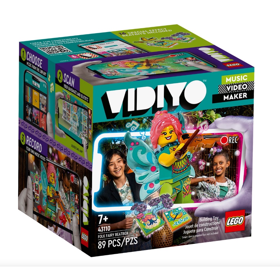 Lego HaHa - Lego VIDIYO - Chiếc Hộp Âm Nhạc của Nàng Tiên Cổ Tích - 43110