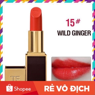 Son Tomford màu15 Wild Ginger cam pha đỏ