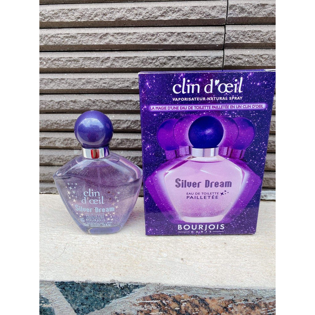 [Mã COS2704 giảm 8% đơn 250K] [Hàng trả order, không có dư] Nươc Hoa Nữ Bourjois Paris Clin D’Oeil Silver Dream 75ml | BigBuy360 - bigbuy360.vn
