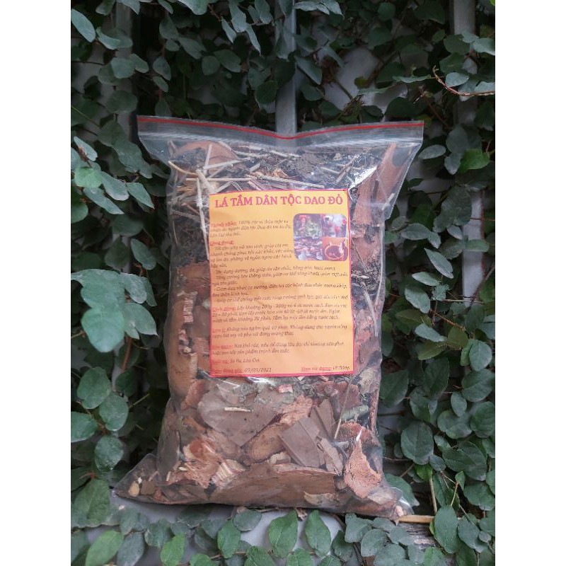 [Loại Đặc Biệt] 1kg lá tắm người dân tộc Dao đỏ đủ vị