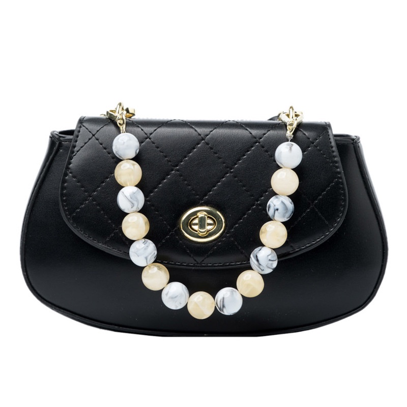 Túi Đeo Chéo Chuỗi Xích Bóng Pha Lê Phong Cách Hàn Quốc Hợp Thời Trang Cho Nữ