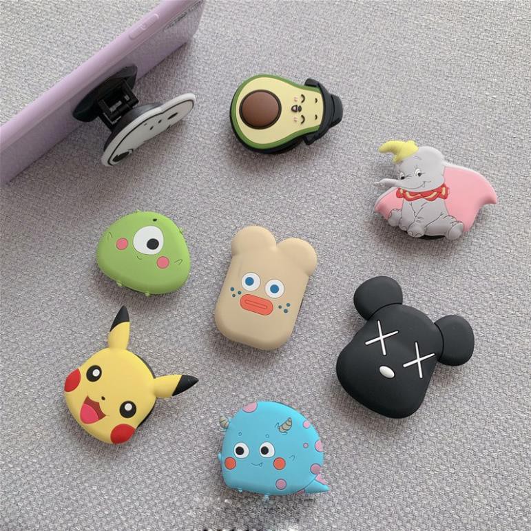 Giá Đỡ Điện Thoại Poc Mẫu Mới Nhất 2019 Loại To-  IRING Có Thể Thu Gọn Hình KAWS - Bơ - Voi - Bánh Quy - Khủng Long | BigBuy360 - bigbuy360.vn