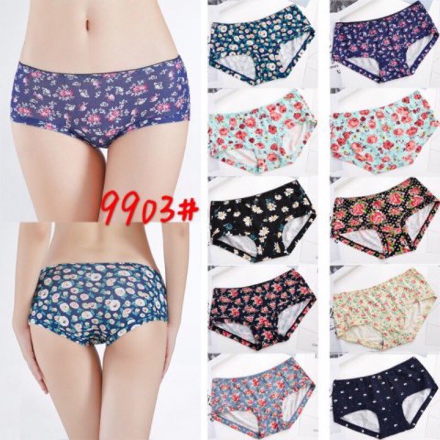 Q9903 ♥️ QUẦN LÓT NỮ ♥️Quần lót su lạnh điều hoà siêu mát lạnh