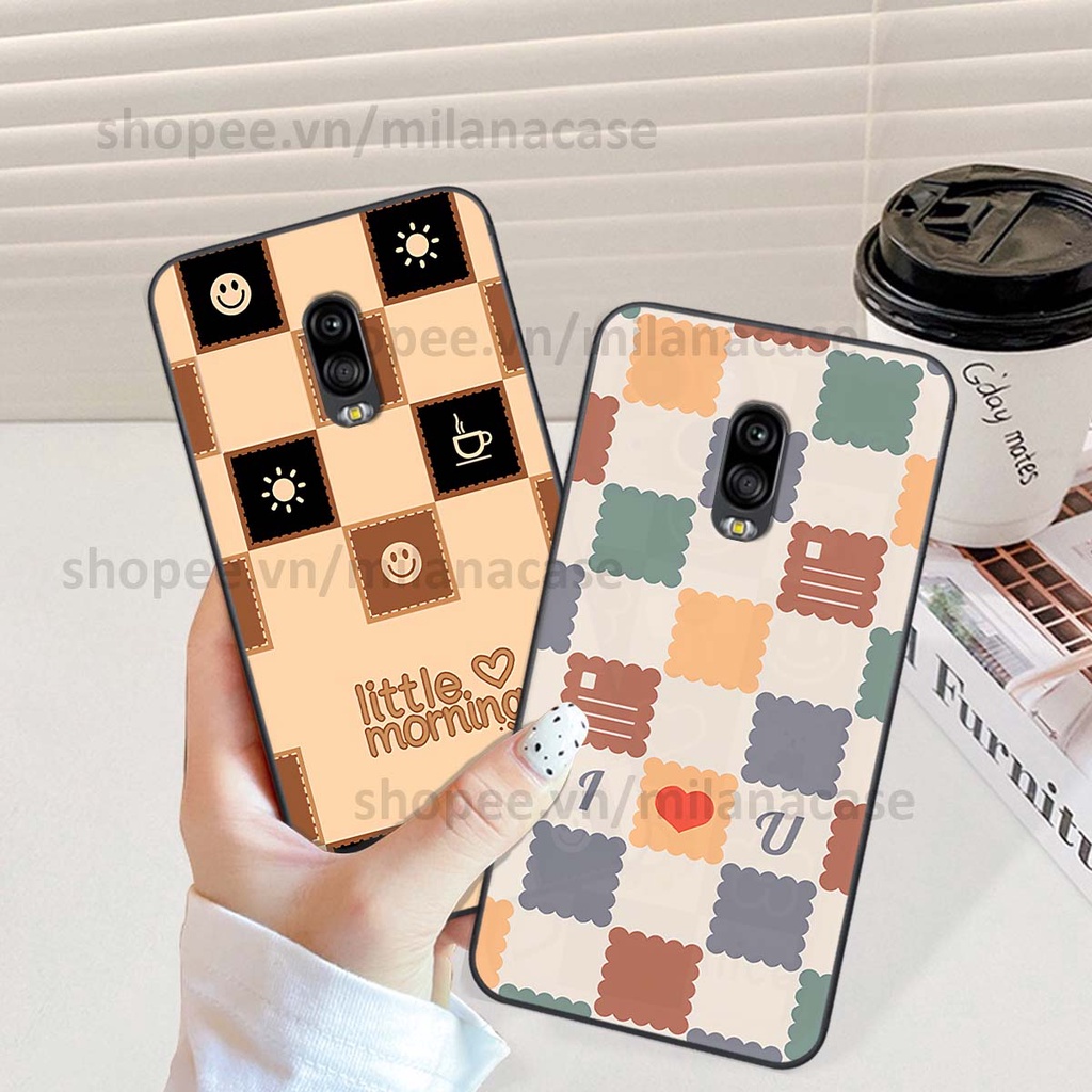 Ốp Samsung J7 Plus / J7+ caro họa tiết nhiều màu sắc siêu đẹp thời trang cá tính