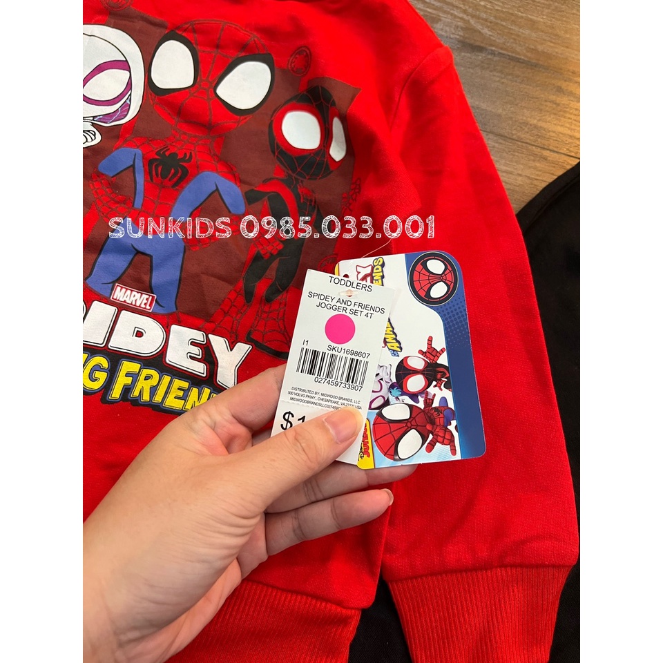 Bộ thu đông Marvel người nhện