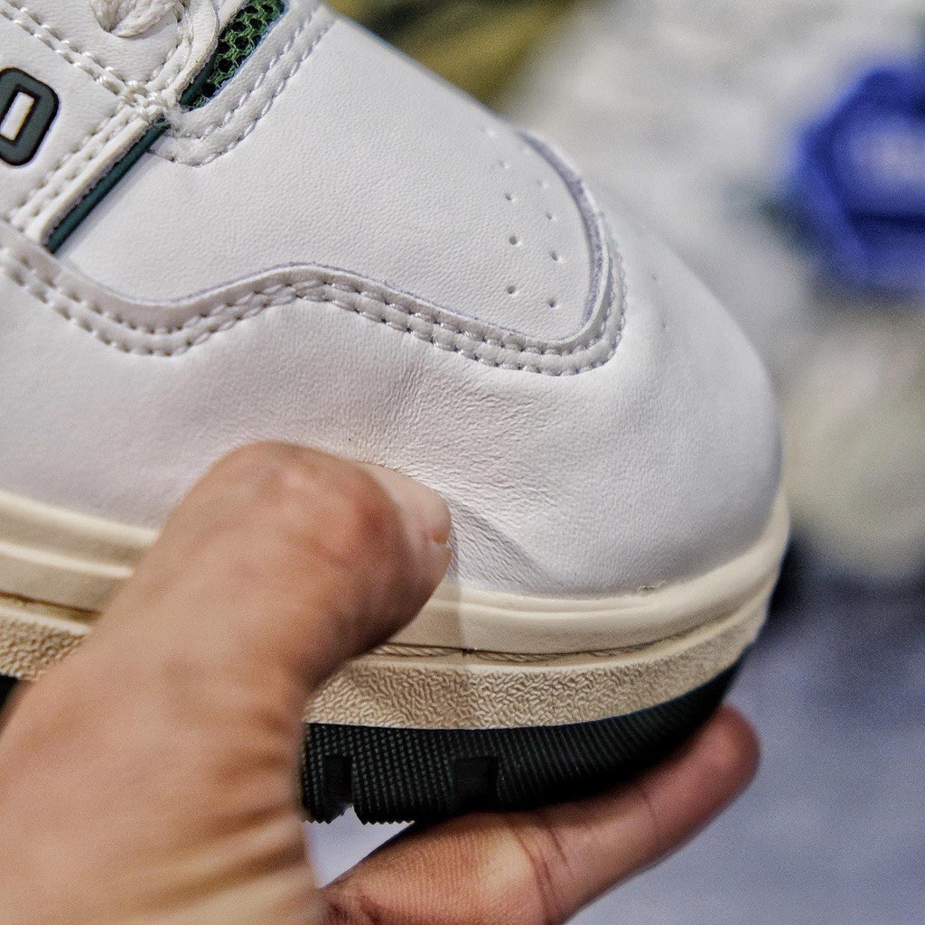 Giày New Balance 550 ‘White Green’ S.Cấp, Giày NB 550 trắng xanh nam nữ Full Bill, Box