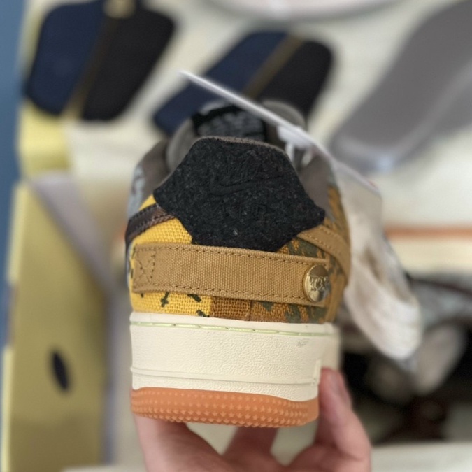 GIÀY THỂ THAO SNEAKER  AF1 Low Travis Scott Cactus Jack HÀNG SC