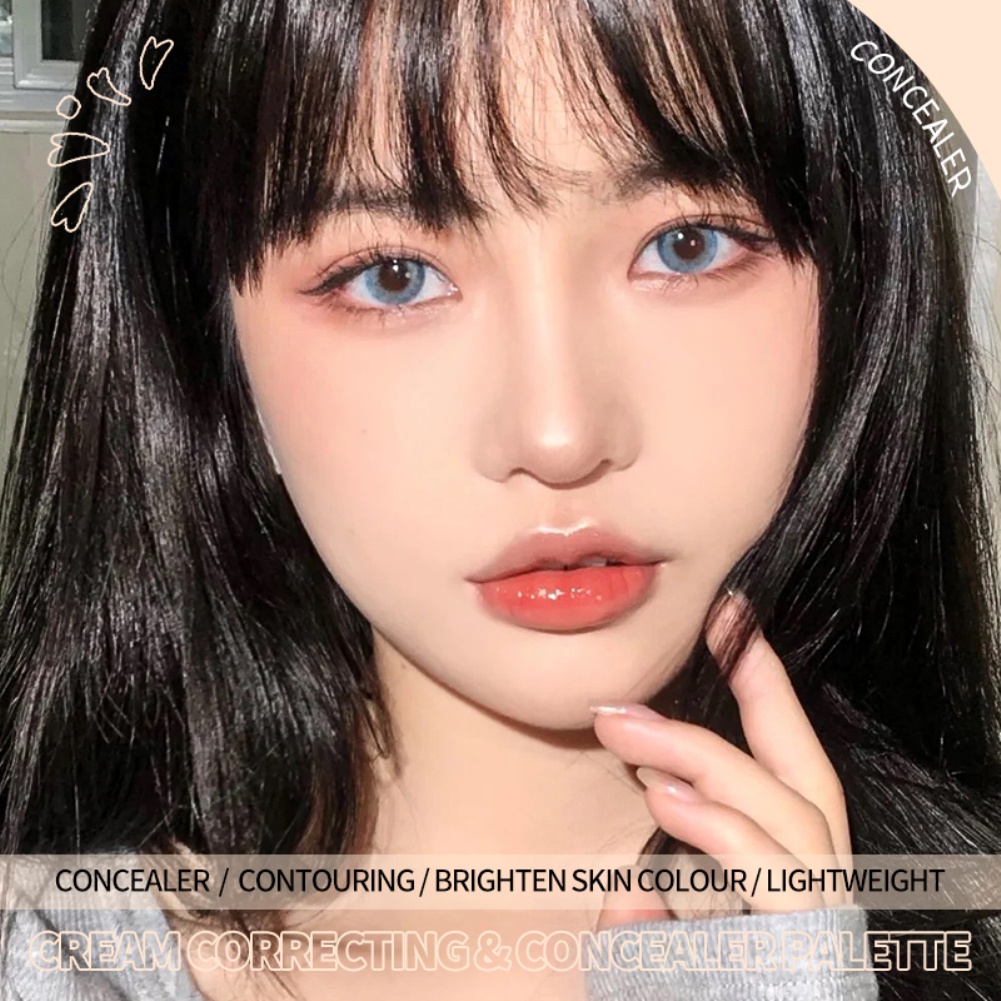 ANNIES Bayfree Kem Nền Che Khuyết Điểm 3 Màu Cho Các Đốm Mụn Chống Nước Trang Điểm