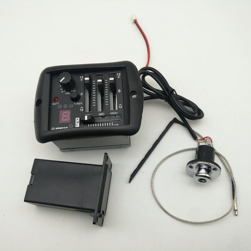 YAMAHA Acoustic Guitar Pickup EQ Tuner Piezo Pickup Equalizer System