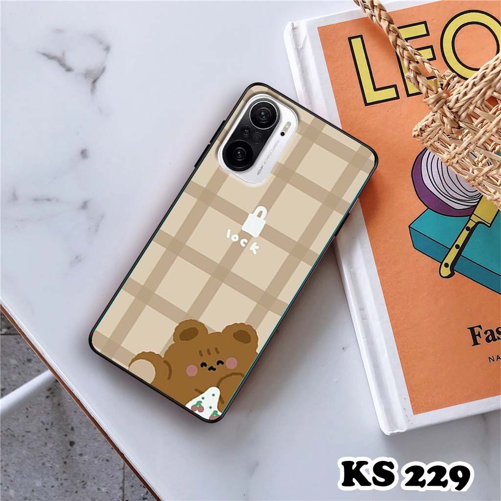 Ốp lưng Xiaomi Redmi K40 - Redmi K40 Gaming - Mi 11X - Ốp in hình gấu bear ngộ nghĩnh