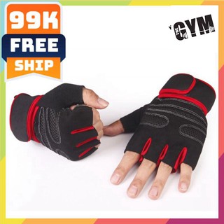 GIÁ SỐC 🎁 Bao tay tập gym nam ⚡ giá rẻ ⚡ Găng tay tập gym SP08