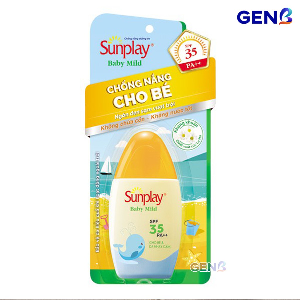 Kem Chống Nắng Sunplay Super Block/Baby/Cool/ Whitening/Out Sữa Kcn Cho Da Mặt &amp; Toàn Thân CHÍNH HÃNG Rohto NhậtBản GENB