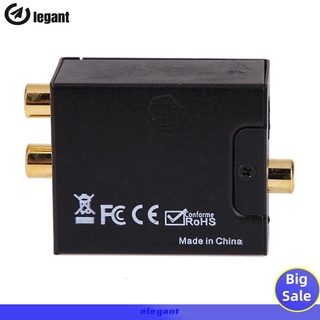 Bộ chuyển đổi kết nối đồng trục quang kỹ thuật số Toslink sang  RCA L/R tương tự