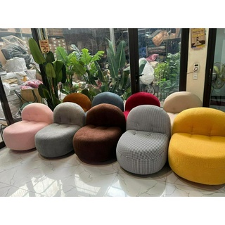 Ghế lười , ghế sofa lười nhỏ trang trí phòng ngủ , phòng khách kiểu dáng Bắc Âu nhiều màu sang trọng , hiện đại