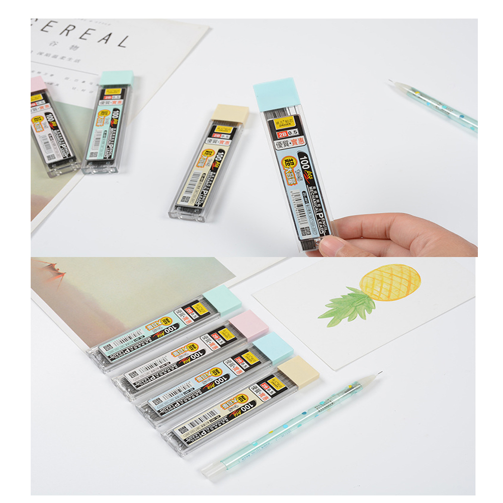 Set 100 ruột bút chì bấm thay thế tiện dụng chất lượng cao