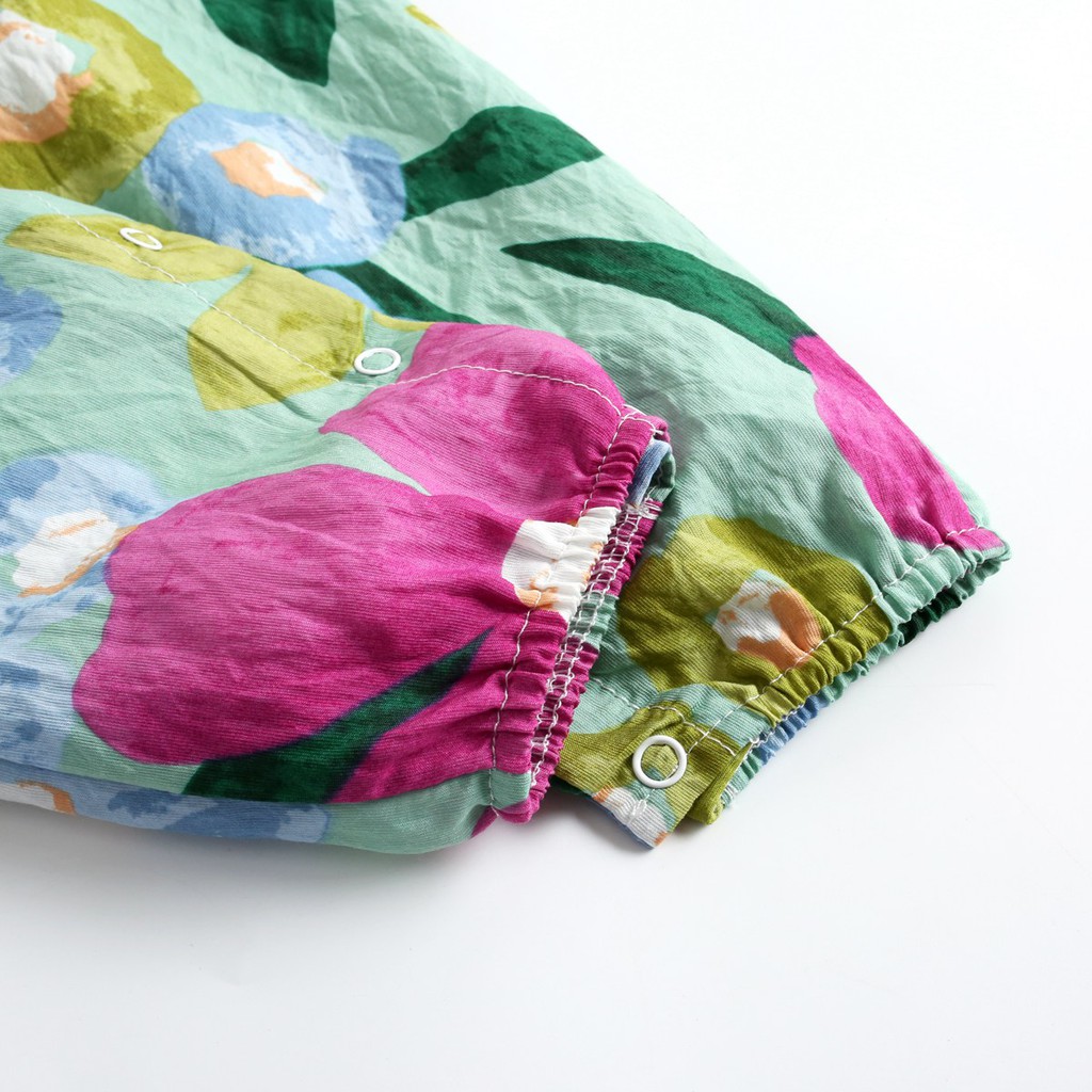 Sanlutoz Dễ thương Mùa hè Bông Không tay bodysuits cho Cô gái