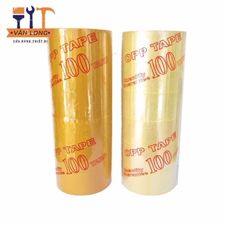 Băng keo 100y trong-đục, keo độ siêu dính