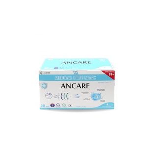 Khẩu Trang Y Tế Ancare Xanh 4l 50c - 3500299