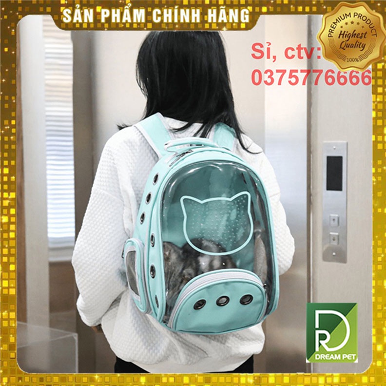 Balo Vận Chuyển Chó Mèo Cao Cấp - Balo Đựng Chó Mèo Dreampet