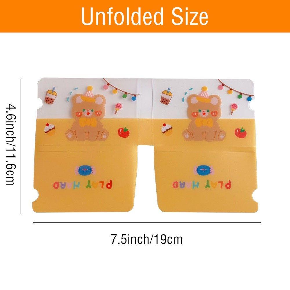 Set 1 / 5 Kẹp Giữ Cố Định Vỏ Bọc Đồ Trang Điểm Gấp Gọn Mang Đi Du Lịch Tiện