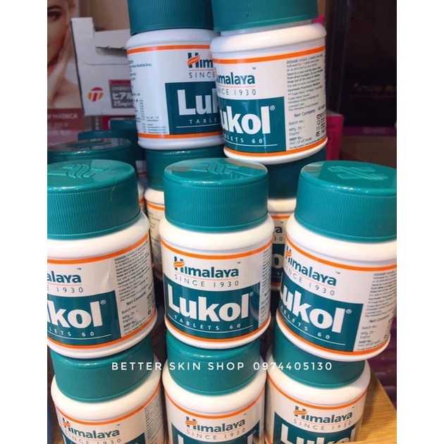 Hộp Lukol Himalaya 60 viên Ấn Độ