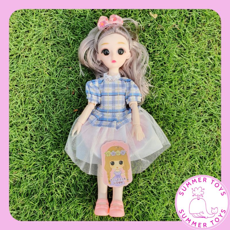 Búp bê barbie công chúa xinh xắn di chuyển khớp tay chân,30cm